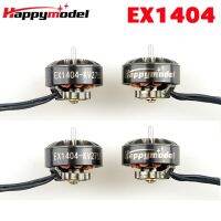 แฮปปี้โมเดล EX1404 KV4800 3S KV2750 KV3500 4S มอเตอร์ไร้แปรงขนาด1.5มม. สำหรับโดรน LR4สำหรับแข่ง FPV ฟรีสไตล์ระยะไกล