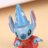 Fantic Disney โมเดลของเล่นเครื่องประดับ DIy ตุ๊กตาขนาดเล็ก,ตุ๊กตาของเล่นตกแต่ง Lilo Stitch ทำมืออะนิเมะของขวัญสำหรับเด็ก