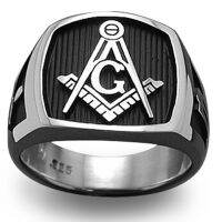 แฟชั่นวินเทจพังก์ Freemason แฟชั่นเครื่องประดับยอดนิยมแฟชั่นของผู้ชายอิฐ