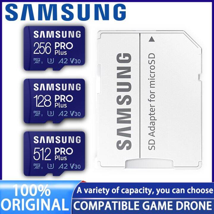 Samsung 100 Original Memory Card TF Micro SD Card Pro Plus 32GB 64GB
