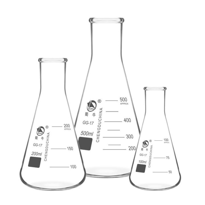 shu-niu-erlenmeyer-flask-triangular-flask-large-b-mouth-150-250-500-1000-2000-3000-5000ml-wide-straight-size-mouth-chemical-laboratory-beaker-experimental-equipment-with-graduated-glass