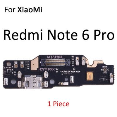 Power Charging Connector ปลั๊กพอร์ต Dock Board Mic Flex Cable สำหรับ Xiaomi Pocophone F1 Redmi หมายเหตุ8 8T 7 6 5 Pro Plus 8a 7a 6a S2