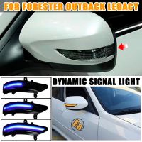 2 pieces Dynamic Blinker For Subaru Forester Outback Legacy Tribeca Impreza wrx sti Side Mirror Indicator LED Turn Signal Light