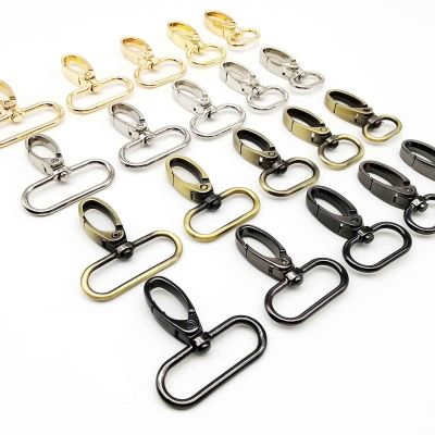 【CW】﹍  5pcs Swivel Leather Handbag Purse Shoulder Buckle Dog Chain Collar Clasp