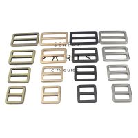 10pcs TRI-GLIDE Buckle Alloy Cast Loops Webbing Leather Craft Bag Strap Belt Buckle Garment Luggage DIY Accessory