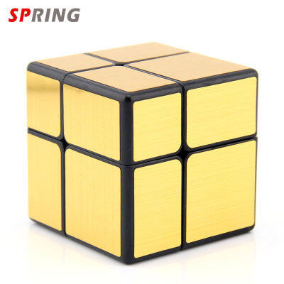 Hot Sale Qiyi 2x2x2 Magic Cube Mirror Surface Speed Cube Puzzle Fun Stress Reliever Toys For Kids Gifts