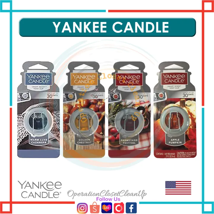 🇺🇸 Yankee Candle Smart SCent Vent Clip, 4mL Lazada PH