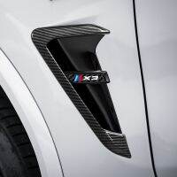 JHTJHNDTGFJHND สำหรับ Bmw X3 X4 G01 G02 G08 3D กีฬาจัดแต่งทรงผมรถสติกเกอร์ฉลาม Fender Emblem Styling อุปกรณ์ตกแต่ง