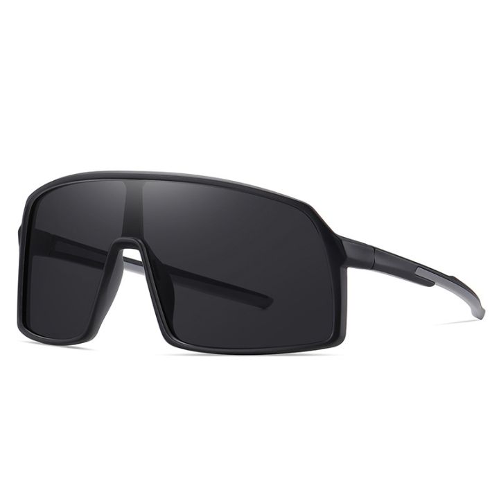 new-conjoined-big-frame-sunglasses-male-polarized-sports-sunglasses-riding-one-sunglasses