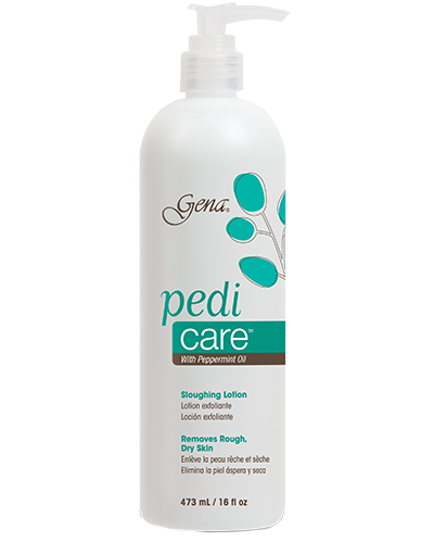 ของแท้! Gena Pedi Care Sloughing Lotion : โลชั่นขจัดเซลล์ผิวที่ตายแล้ว - 16  oz.