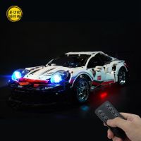 Only LED Light Up Kit For 42096 White Super Racing Car (The Model Not Included)