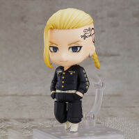 ร้านขายของเล่นเด็ก10ซม. โตเกียว Revengers Nendoroid Draken Ryuuguuji Ken 1813 # Anime ตุ๊กตาขยับแขนขาได้คอลเลกชันของเล่นการ์ตูนโมเดลสำหรับสร้อยข้อมือทอง