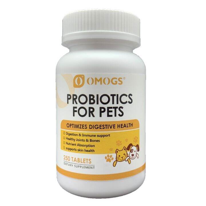 Omogs Probiotics for Dogs and Cats Pet's Probiotic Food Supplements