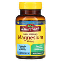 Nature Made Magnesium Extra Strength 400 mg 60 Softgels