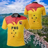 2023 NEW Style Papua New Guinea Rugby Unisex Adult Polo Shirtsize：XS-6XLNew product，Can be customization