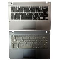 For samsung NP 470R4V 370R4E 370R4V 450R4E 450R4V 470R4E UK laptop keyboard with palmrest upper cover