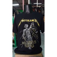 เสื้อวง เสื้อทัวส์ เสือยึดวงดนตรี METALLICA ลิขสิทธิ์แท้100%