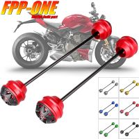 FATPAPA - Front Wheel Protector Axle Fork Crash Slider FOR DUCATI Street Fighter V4 StreetFighter V4S S 2020