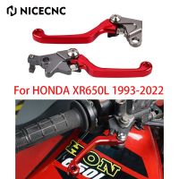 NICECNC คลัตช์เบรกรถมอเตอร์ไซค์ชะแลงสำหรับ HONDA XR650L XR 650L 650ลิตร1993-2022 2021 2020 2019 2018 2017อลูมิเนียมตกแต่ง