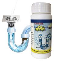 Powerful Sink Drain Cleaner Pipe Dredging Agent Sewer Toilet Dredger Powder Cleanser Clog Dredge Tools For Bathroom Kitchen Sink Traps Drains