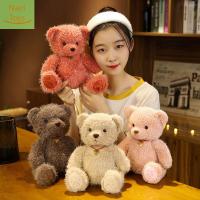 NAIRI ของเล่นตุ๊กตาตุ๊กตาหมีนอนสำหรับ Boneka Mainan,ของเล่นมาพร้อมกับหมอนนุ่มของเล่นนุ่มๆ Hiasan Kamar ตุ๊กตาตุ๊กตาผ้ากำมะหยี่