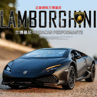 1:36ใบ้สีดำ Lamborghini Benz ออดี้ฟอร์ดล้อแม็กรถยนต์เด็กดึงกลับรถจำลองรุ่นยานพาหนะหล่อ