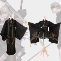 New►❀ Nier ยุคจักรกล cos 9S น้องสาว cos เสื้อผ้าครบชุดของอะนิเมะคอสเพลย์สวมบทบาทชุดกิโมโนเสื้อผ้าสตรี