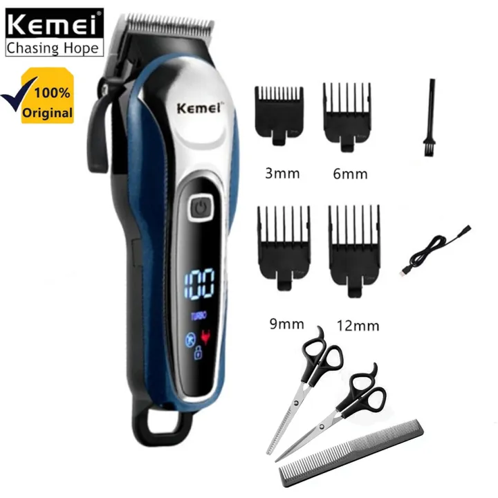 Professional Razor Haircut Kit Cordless Trimmer For Men Rechargeable