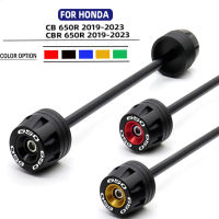 ตัวเลื่อนการชนของส้อม AS Roda Depan สำหรับ HONDA CBR650R CB650R 2019-2023 2021ป้องกันล้อรถจักรยานยนต์650R CBR CB