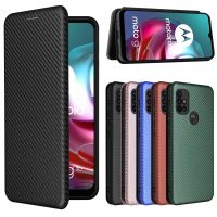 （ NEW）คาร์บอนไฟเบอร์ PC TPU ฝาครอบแม่เหล็กสำหรับ Motorola Moto G100 G60 G50 G30 G20 G10 G9 G8 E7 Power Lite G 5G Plus E6 Play