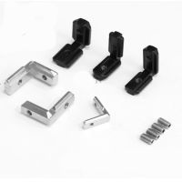 10pcs/lot L Shape Inner Corner Joint Bracket with Screw for 2020 3030 4040 Aluminum Extrusion Profile