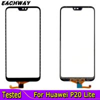 Layar Sentuh Ponsel untuk Huawei P20 Lite Layar Sentuh Panel Digitizer Sensor Kaca Depan untuk Huawei Nova 3E Layar Sentuh