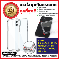 เคสใสหลังแข็งมุมกันกระแทก รุ่น i11pro max/i12 mini/i12pro /i12pro max/i13/i13 mini/i13pro /i13 pro max/i14/i14pro/i14pro max