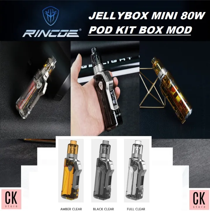 BEST SELLER Rincoe Jellybox Mini (battery no include) POD KIT & RDA KIT
