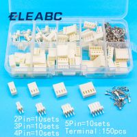 ✔❏✳ KF2510 Kits 40 sets Kit in box 2p 3p 4p 5 pin 2.54mm Pitch Terminal / Housing / Pin Header Connectors Adaptor