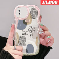 JIUMOO เคสสำหรับ VIVO Y85 V9 V9เยาวชน V9โปร Y85A Z1i Z3x เคสแบบเรียบง่ายเคสเนื้อครีมนิ่มกันกระแทกเคสโทรศัพท์โปร่งใส TPU ซิลิกาแบบใสป้องกันการตกหล่นเจลฝาครอบป้องกันเลนส์กล้องถ่ายรูป