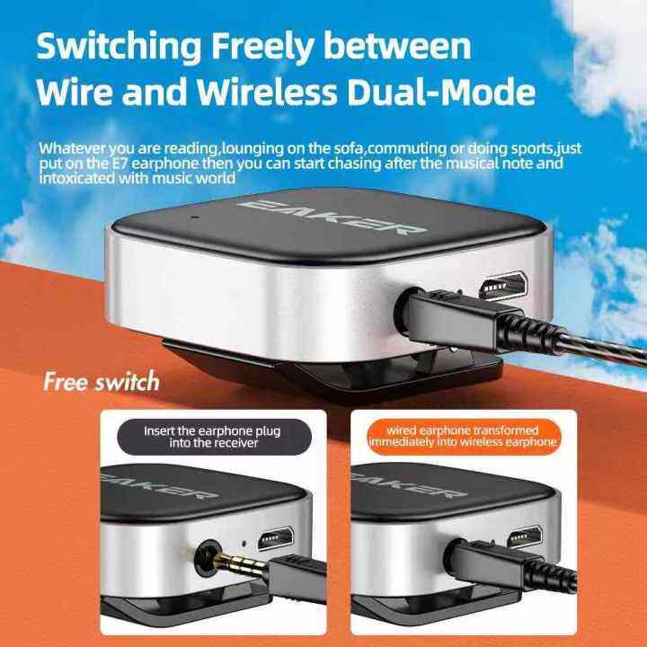 eaker-bluetooth-receiver-5-0-earphone-ช่องเสียบ-3-5mm-อุปกรณ์รับสัญญาณบลูทูธพร้อมหูฟัง-hd-voice-เสียงดี-เบสแน่น-รุ่น-re1-แท้100