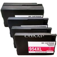 ตลับหมึก954Xl 53 4รีฟิลได้สำหรับ Hp 954 Officejet Pro 8720 8710 8730 7740 7720เครื่องพิมพ์ออลอินวัน