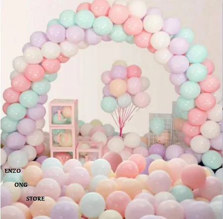 100Pcs Colored Birthday Wedding Anniversary Christening Monthsary Fiesta Special  Occasion Party Balloon Decoration | Lazada Ph