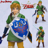 งานแท้ 100 % ฟิกม่า Max Factory Good Smile Company จากเกมและการ์ตูนเรื่อง The Legend of Zelda Skyward Sword เดอะเลเจนด์ออฟเซลดา สกายวอร์ดซอร์ด เซลด้า Link ลิงค์ ลิงก์ ตำนานเซลด้าดาบทะลุฟ้า Ver Genuine Figma Complete Figure Action of Japan โมเดล แอ็คชั่น