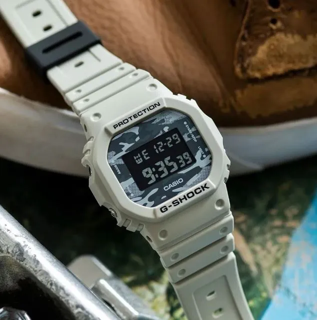 OFFICIAL WARRANTY) Casio G-Shock DW-5600CA-8 Digital Camouflage