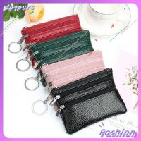 DOYOURS หนัง PU with Key Ring Short Small Keychain Wallet Money Bag Mini Coin Purse Card Holder