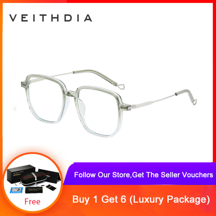 veithdia-แว่นตาป้องกันแสงสีฟ้ากรอบกระจกขนาดใหญ่ยืดหยุ่นได้ทุกเพศ-tj851กรอบตาไล่ระดับสี