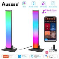 2PC Symphony LED Light RGB Sound Control Music Rhythm Lights Ambient Bar Light Tuya Smart Life App Control Via Alexa Home