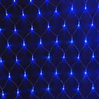 1.5mX1.5m LED String Light Net Mesh 96 LEDs 8 display models Window Curtain Festival Christmas wedding outdoor Fairy Lighting