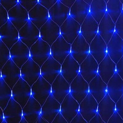 1.5mX1.5m LED String Light Net Mesh 96 LEDs 8 display models Window Curtain Festival Christmas wedding outdoor Fairy Lighting