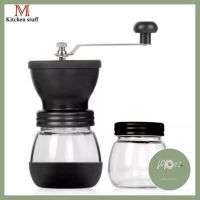 M KITCHEN 2PC เครื่องบดกาแฟ สแตนเลส แบบมือหมุน เครื่องบดเมล็ดกาแฟ ที่บดกาแฟ ที่บดเมล็ดกาแฟ ที่บดถั่ว ที่บดสมุนไพร ราคาพิเศษ ร้าน PP702