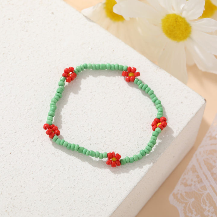 fashion-cute-bracelets-beaded-handmade-elastic-wristband-flowers-bracelets-women-bracelets-handmade-bracelets