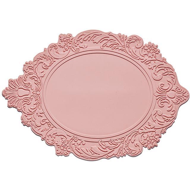 cw-44x31cm-silicone-oval-placemat-resistant-thickened-non-slip-european-cup-dinner-table-decoration-coasters