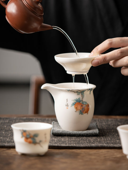 zhen-unprocessed-jade-porcelain-pas-tea-strainer-mesh-filter-net-ultra-fine-ceramic-tea-strainer-kung-fu-tea-utensils-fruit-tea-infuser